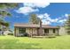 This home offers a serene outdoor space, blending cozy deck living with the allure of natural green surroundings at 7583 Rogers Dr, Indianapolis, IN 46214