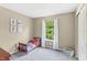 Neutral bedroom with Spiderman themed bed, and natural light from an adjacent window at 7766 Jamestown S S Dr, Fishers, IN 46038