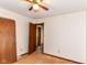 Bedroom with window and closet at 9608 Sycamore Rd, Carmel, IN 46032