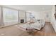 Bright and airy living room with fireplace, large sectional sofa, and wood floors at 1026 Sorrell Pass, Greenwood, IN 46143