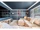 Comfortable living room with a large sectional sofa, decorative trim, and great natural light at 11509 Reagan Dr, Fishers, IN 46038