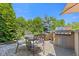 Outdoor kitchen area with built-in grill perfect for outdoor cooking and entertaining at 1294 Vista Way, Greenwood, IN 46143