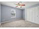 This bedroom offers natural light, and closet storage at 13938 Charleswood Ct, Fishers, IN 46038