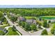 Aerial view of home showcasing mature trees and landscaping at 16802 Oak Manor Dr, Westfield, IN 46074
