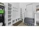 Organized garage entryway features cubbies, coat hooks, and shoe storage at 16802 Oak Manor Dr, Westfield, IN 46074
