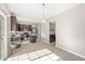 Open concept kitchen with center island, stainless steel appliances and plenty of cabinet space at 1829 Archbury Dr, Avon, IN 46123