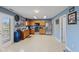Spacious kitchen featuring wood cabinets, stainless appliances and a door to the outside at 3349 Capsella Ln, Indianapolis, IN 46203