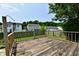 Spacious wooden deck perfect for outdoor entertaining and relaxation at 3429 Pavetto Ln, Indianapolis, IN 46203