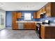Bright kitchen features stainless steel appliances, wood cabinets, and a spacious layout at 4007 Knollwood Ave, Franklin, IN 46131