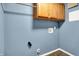 Laundry room with upper cabinets at 4007 Knollwood Ave, Franklin, IN 46131