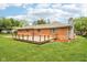 Features a well-maintained lawn and a patio, ideal for outdoor entertaining, relaxation, and enjoying the outdoors at 418 Dunbar Dr, Indianapolis, IN 46229