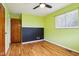 Bedroom with hardwood floors and natural light with windows at 418 Dunbar Dr, Indianapolis, IN 46229