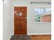 Beautiful front door with tiled floors, and natural lighting at 418 Dunbar Dr, Indianapolis, IN 46229
