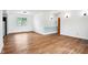 Airy living area showcases hardwood floors and a classic aesthetic at 418 Dunbar Dr, Indianapolis, IN 46229