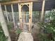 The chicken coop with multiple chickens inside at 5010 Melbourne Rd, Indianapolis, IN 46228