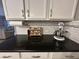 Kitchen featuring subway tile backsplash and accessories at 5010 Melbourne Rd, Indianapolis, IN 46228