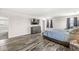 Large main bedroom featuring a TV and wood-look floors at , Greenwood, IN 46143