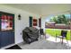 Outdoor patio area with seating, perfect for relaxing and entertaining at 7455 W 700 N, Fairland, IN 46126