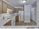 Kitchen featuring bright countertops, ample cabinets, and modern appliances at 824 Ashton Park Dr, Greenwood, IN 46143