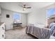 Bedroom featuring a makeup vanity and window letting in natural light at 8635 Verbena Rd, Zionsville, IN 46077