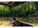 River view from the Polaris Ranger utility vehicle featuring clear water, lush greenery, and a serene natural environment at 8717 Moore Rd, Indianapolis, IN 46278