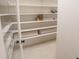 Spacious pantry with adjustable shelving for optimal organization and storage at 1188 Old Eagle Way, Greenwood, IN 46143
