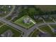 Aerial view of a beautiful home showcasing its prime location within a well-maintained neighborhood at 1313 Brentford Ln, Greenwood, IN 46143