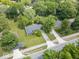 Aerial view of a charming neighborhood with tree-lined streets and well-maintained homes at 1408 126Th St, Carmel, IN 46033