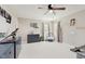 bedroom with two windows, ceiling fan, and modern themed decor at 1715 Foudray S Cir, Avon, IN 46123