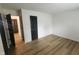 Bright bedroom with new flooring, fresh paint, and ample space for relaxation and comfort at 1836 Queensbridge Cir, Indianapolis, IN 46219