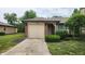 Attractive single-Gathering home boasting an attached garage and meticulously kept front yard at 1836 Queensbridge Cir, Indianapolis, IN 46219
