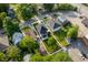 Aerial view of the property showcasing the home and its surroundings at 22 N Bolton Ave, Indianapolis, IN 46219
