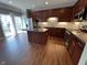 Bright kitchen with stainless steel appliances and island, connected to outdoor patio at 258 Coatsville Dr, Westfield, IN 46074