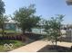 Community swimming pool with surrounding trees and fencing at 258 Coatsville Dr, Westfield, IN 46074