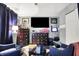 Bright bedroom featuring ample space and with stylish decor and comfortable furniture at 2832 Hillside Ave, Indianapolis, IN 46218