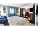 Comfortable bedroom featuring ample space and walk-in closet with stylish decor at 2832 Hillside Ave, Indianapolis, IN 46218