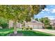 Charming two-story home with brick facade, manicured lawn, basketball hoop and a spacious three-car garage at 318 Meadowview Ln, Greenwood, IN 46142