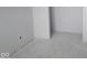 Unfinished room showing bare walls and flooring, awaiting customization and design at 3611 Hauser Ct, Bargersville, IN 46106