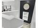 Well-lit staircase with neutral tones and modern design elements at 3811 Tartan Trl, Whitestown, IN 46075
