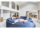 Spacious living room showcases soaring ceilings and comfortable seating, ideal for entertaining at 4181 Whitetail Woods Dr, Bargersville, IN 46106