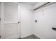 Laundry room with shelving, utility connections and ample space at 6114 Pebblebrooke Rd, Whitestown, IN 46075