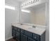 Bathroom features double sinks with plenty of counter space and a large mirror with great lighting at 6963 N Abilene Way, McCordsville, IN 46055