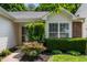 Inviting entrance with well-maintained landscaping, offering a warm welcome to this lovely home at 6963 N Abilene Way, McCordsville, IN 46055