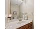 Bathroom featuring vanity with storage and a large mirror over the sink at 6983 White Oak Dr, Avon, IN 46123