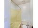 Simple bathroom featuring a shower-tub combo and neutral fixtures at 8071 Chiltern Dr, Indianapolis, IN 46268