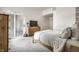 Spacious bedroom with neutral carpet, good lighting and large sliding glass door at 8223 Thoroughbred Run, Indianapolis, IN 46256