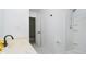 Clean, bright bathroom featuring modern fixtures, including a shower and vanity at 9363 Hadway Dr, Indianapolis, IN 46256