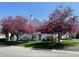 Residential home on a tree-lined street featuring attractive landscaping and a well-maintained front yard at 9664 Legare St # 2601, Fishers, IN 46038