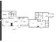 Home floor plan featuring the ground and first floors with measurements included at 9664 Legare St # 2601, Fishers, IN 46038