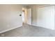 A standard bedroom with a view into the hallway at 9692 Centennial Ct, Avon, IN 46123